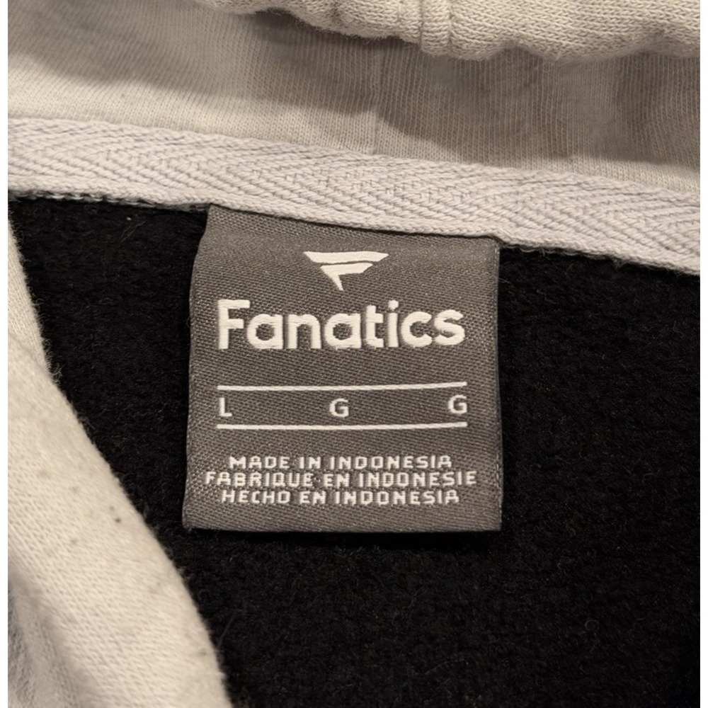 Las Vegas Raiders NFL Fanatics Patched Out Fleece Hoodie Pullover‎ Mens Large - Picture 5 of 6